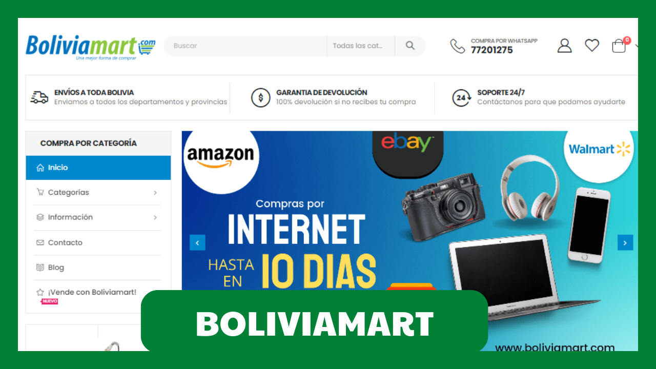 🚀 Super Tiendas Online En Bolivia 【Completo 2024】