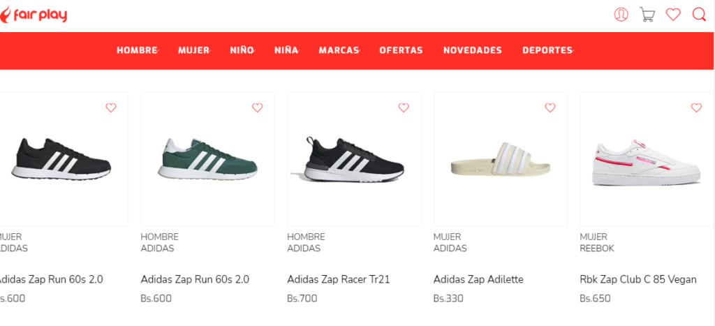 tiendas online en Bolivia