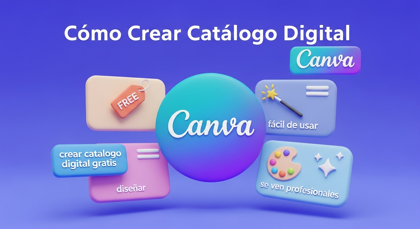 Cómo Crear Catálogo Digital Canva