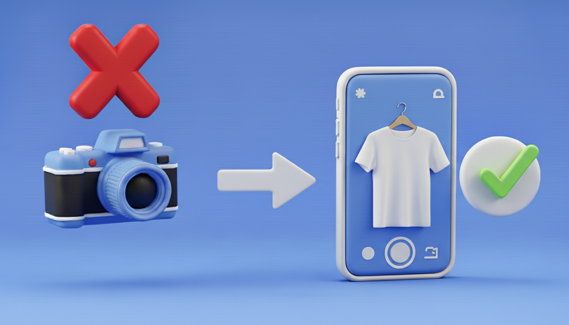 fotos para vender productos necesitan cámaras carísimas