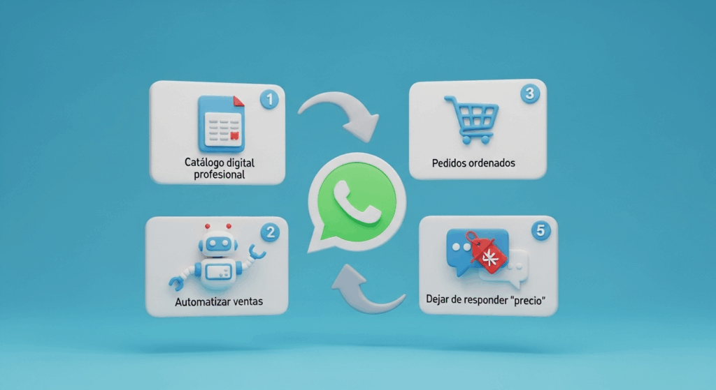 Conclusión: Tu WhatsApp no es un Catálogo, es el Canal de Ventas