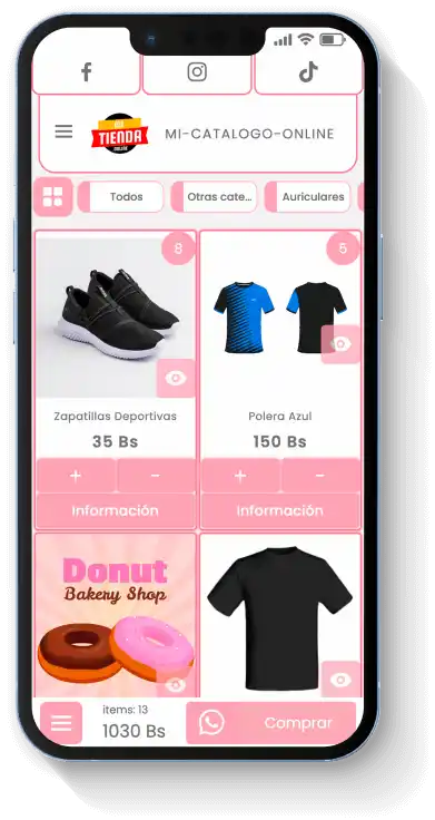 Un catálogo digital fácil y rápido de crear.